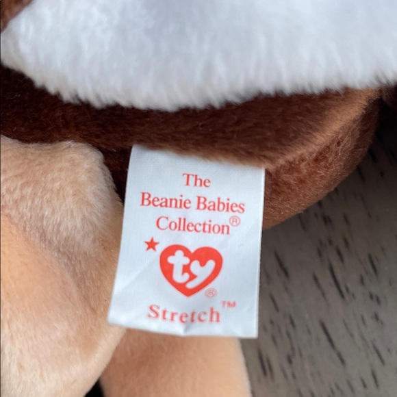 Ty Beanie Babies Plush Ostrich with Brown and Cream Colors - Stretch - Picture 6 of 10